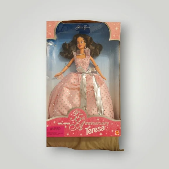 Collectible Barbie - Walmart 35th Anniversary Special Edition Teresa Doll - Picture 4 of 14